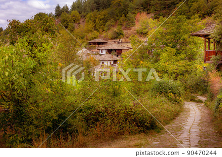 Autumn in Leshten, Rhodope mountains, Bulgaria Autumn in Leshten, Rhodope mountains, Bulgaria 90470244