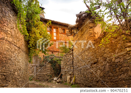 Autumn in Leshten, Rhodope mountains, Bulgaria 90470251