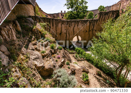 Hohlandsbourg, castle, Wintzenheim, Medieval, Fortified castle, 1279, Fortress, France 90471330