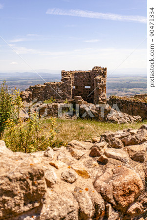 Hohlandsbourg, castle, Wintzenheim, Medieval, Fortified castle, 1279, Fortress, France 90471334