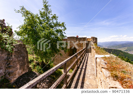 Hohlandsbourg, castle, Wintzenheim, Medieval, Fortified castle, 1279, Fortress, France Hohlandsbourg, castle, Wintzenheim, Medieval, Fortified castle, 1279, Fortress, France 90471336
