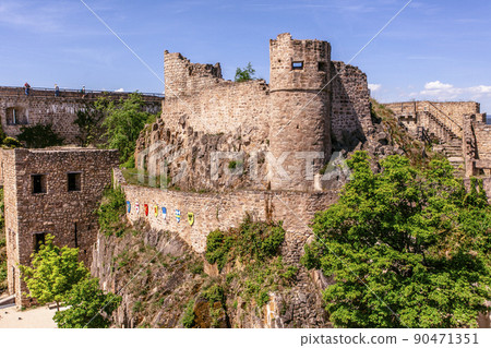 Hohlandsbourg, castle, Wintzenheim, Medieval, Fortified castle, 1279, Fortress, France Hohlandsbourg, castle, Wintzenheim, Medieval, Fortified castle, 1279, Fortress, France 90471351