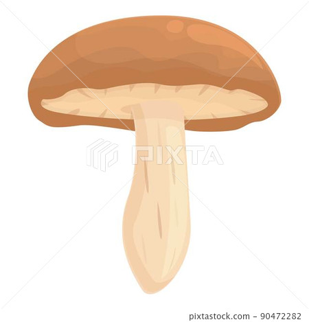 Agriculture shitake icon cartoon vector. Mushroom food. Morel porcini Agriculture shitake icon cartoon vector. Mushroom food. Morel porcini 90472282