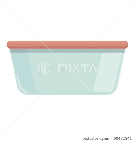 Plastic box icon cartoon vector. Eco recycle. Green power Plastic box icon cartoon vector. Eco recycle. Green power 90472541