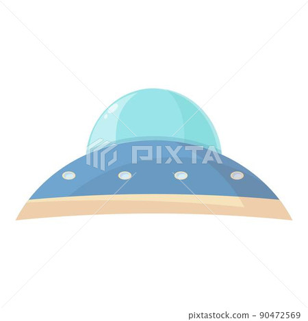 Ufo toy icon cartoon vector. Kid shop. Shelf shop Ufo toy icon cartoon vector. Kid shop. Shelf shop 90472569