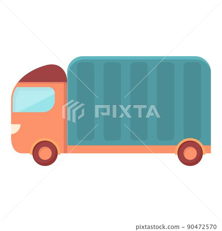 Truck toy icon cartoon vector. Kid store. Child game Truck toy icon cartoon vector. Kid store. Child game 90472570
