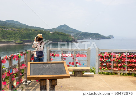 Kashiwazaki City, Niigata Prefecture, Koga Nose Observatory (Lover's Point) Kashiwazaki City, Niigata Prefecture, Koga Nose Observatory (Lover's Point) 90472876