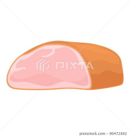 Beef meat icon cartoon vector. Pork food. Fresh meat Beef meat icon cartoon vector. Pork food. Fresh meat 90472882
