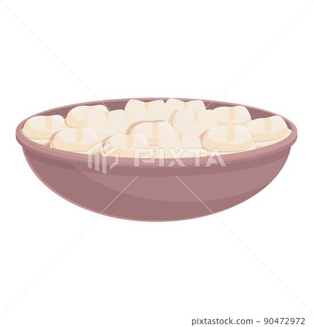 Baku meal icon cartoon vector. Armenia food. Dish rice Baku meal icon cartoon vector. Armenia food. Dish rice 90472972