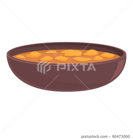 Restaurant soup icon cartoon vector. Food cuisine. National food Restaurant soup icon cartoon vector. Food cuisine. National food 90473000