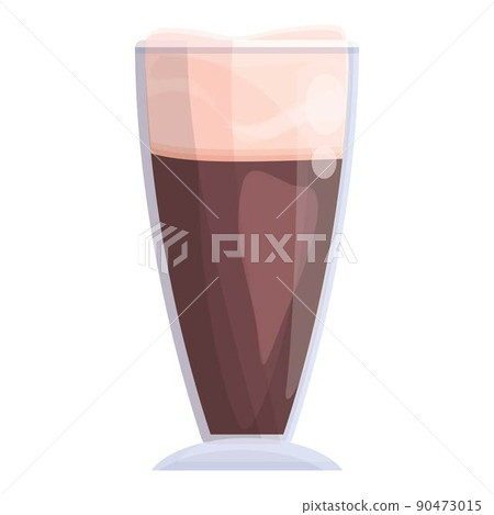 Austrian black beer icon cartoon vector. Cuisine food. Drink beverage Austrian black beer icon cartoon vector. Cuisine food. Drink beverage 90473015