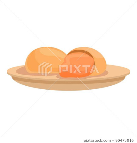 Sauce bakery icon cartoon vector. Austrian food. Noodle plate 90473016