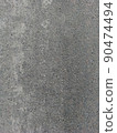 Texture close-up Gray concrete wall Uneven in 90474494