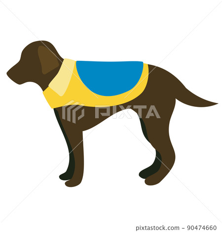 站立服務犬 90474660