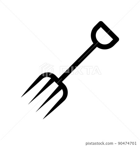 Illustration Vector Graphic of Fork Garden icon 90474701