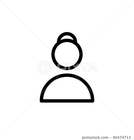 Illustration Vector Graphic of Account Icon Illustration Vector Graphic of Account Icon 90474713