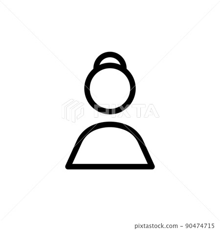 Illustration Vector Graphic of Account Icon 90474715