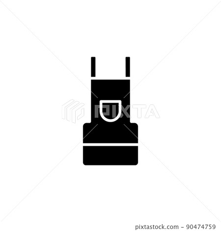 Illustration Vector graphic of Apron Icon 90474759