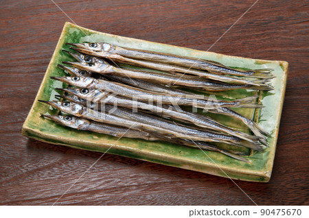 Ehime's specialty, halfbeak 90475670