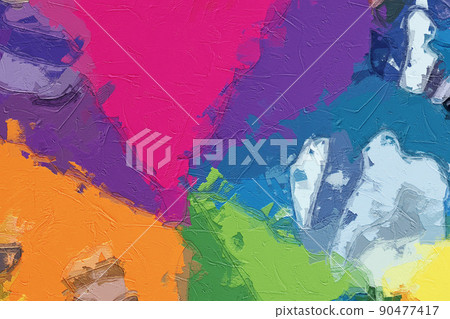 abstract oil painting texture illustration abstract oil painting texture illustration 90477417