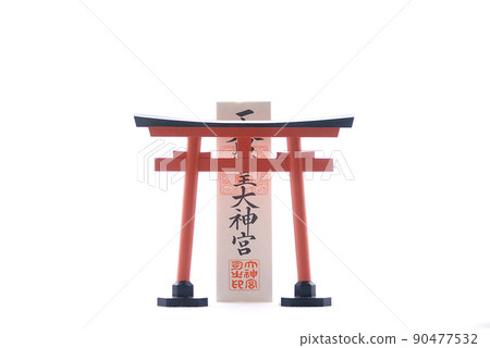 A simple Kamidana enshrined in the house and a bill of Ise Jingu 4 90477532