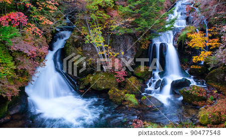 龍津瀑布(秋季) 龍津瀑布(秋季) 90477548