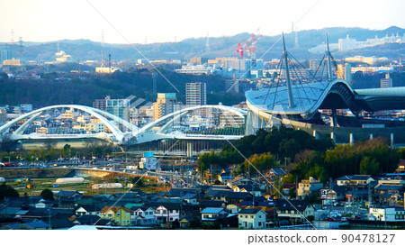 豐田大橋和豐田城市景觀的創新設計 豐田大橋和豐田城市景觀的創新設計 90478127