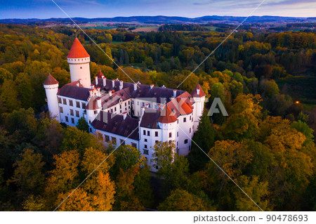 Medieval Konopiste Castle in Czech Republic Medieval Konopiste Castle in Czech Republic 90478693