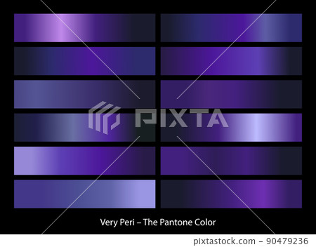 Very Peri. The Pantone Color - Stock Illustration [90479236] - PIXTA