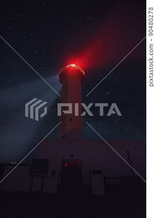 Higashi Heian Nazaki Lighthouse / Milky Way Galaxy Higashi Heian Nazaki Lighthouse / Milky Way Galaxy 90480278