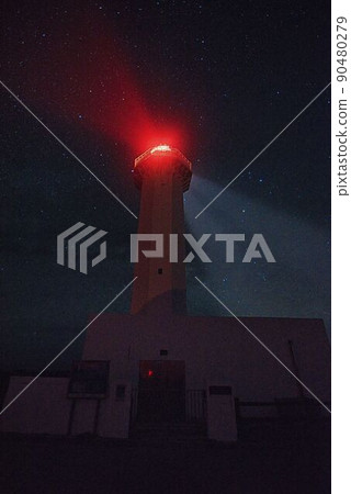 Higashi Heian Nazaki Lighthouse / Milky Way Galaxy Higashi Heian Nazaki Lighthouse / Milky Way Galaxy 90480279
