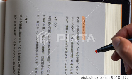 在公司工作的上班族 社會成員的工作場所 專業/商業術語(談判) 橙色 在公司工作的上班族 社會成員的工作場所 專業/商業術語(談判) 橙色 90481172