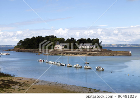 Tristan Island off the French port of Douarnenez 90481829