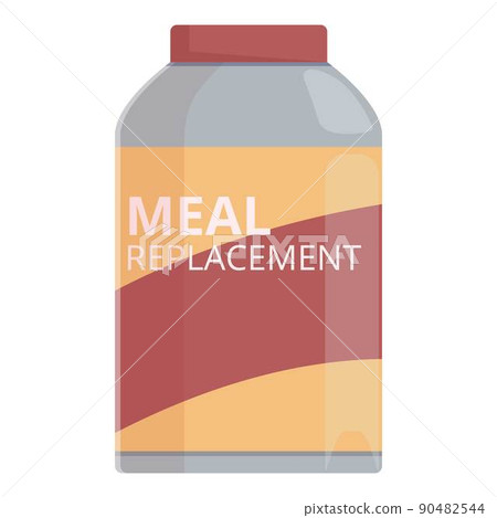 Meal replacement icon cartoon vector. Food alternative. Vegan protein Meal replacement icon cartoon vector. Food alternative. Vegan protein 90482544