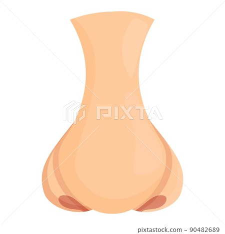 Nose correction icon cartoon vector. Bone surgery. Job procedure 90482689