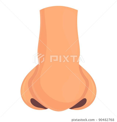 Nose rhinoplasty icon cartoon vector. Plastic surgery. Bone anatomy Nose rhinoplasty icon cartoon vector. Plastic surgery. Bone anatomy 90482768