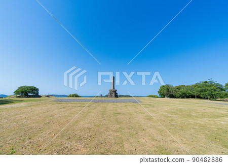 《佐賀縣》名古屋城/名古屋城本丸遺跡_唐津市 《佐賀縣》名古屋城/名古屋城本丸遺跡_唐津市 90482886