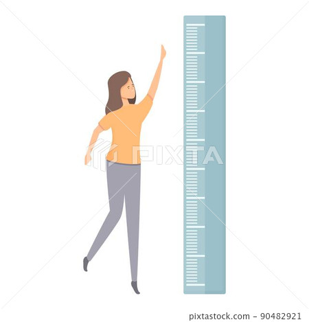 Rise performance icon cartoon vector. Cost indicator. Unit business Rise performance icon cartoon vector. Cost indicator. Unit business 90482921