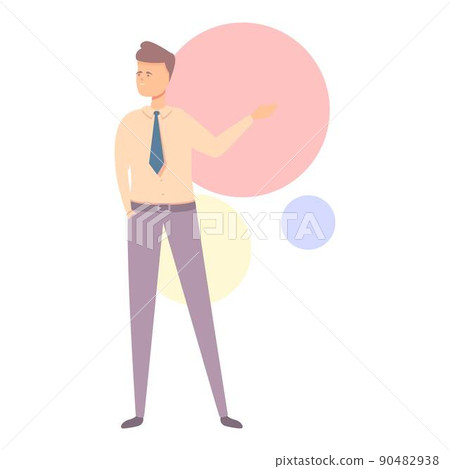 Best marketing icon cartoon vector. Cost indicator. Business unit 90482938