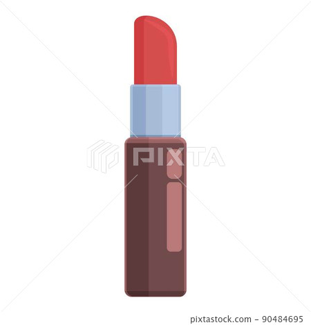Woman lipstick icon cartoon vector. Cosmetic makeup. Beauty product Woman lipstick icon cartoon vector. Cosmetic makeup. Beauty product 90484695