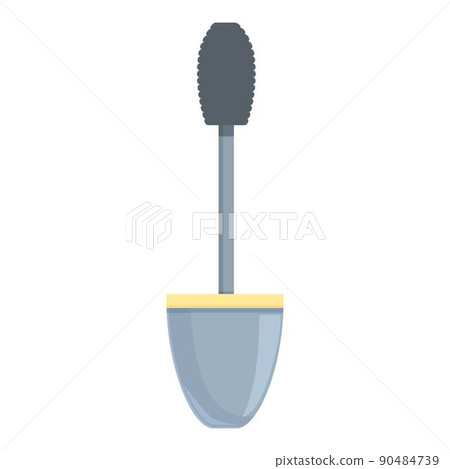 Eye brush icon cartoon vector. Beauty tool. Small product Eye brush icon cartoon vector. Beauty tool. Small product 90484739