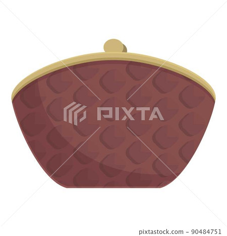 Beauty bag icon cartoon vector. Cosmetic case. Small kit Beauty bag icon cartoon vector. Cosmetic case. Small kit 90484751