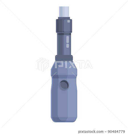 Ecigarette tube icon cartoon vector. Electronic vape. Eliquid atomizer 90484779
