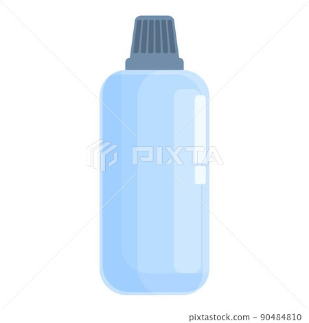 Vaper liquid bottle icon cartoon vector. Vape electronic. Coil smoke 90484810