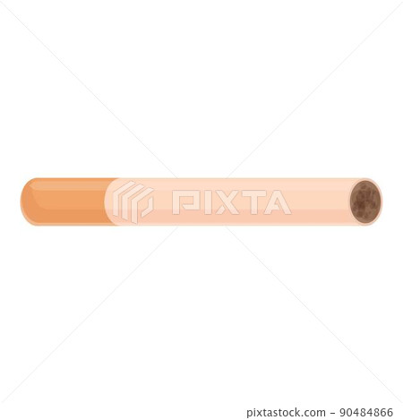 Cigarette icon cartoon vector. Smoke pack. Nicotine box 90484866