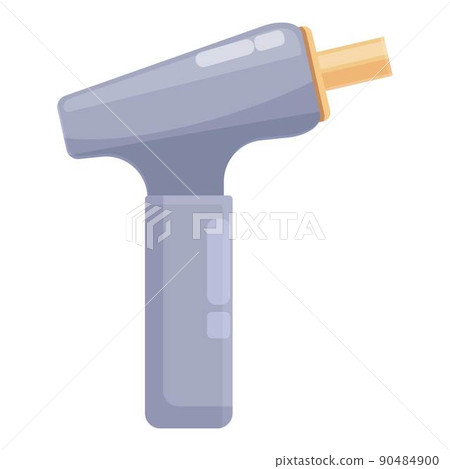 Lighter gun icon cartoon vector. Cigar tobacco. Smoke pack 90484900