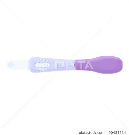 Pregnancy consultation icon cartoon vector. Test pregnant. Negative strip 90485214