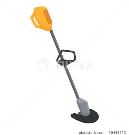 String cutter icon cartoon vector. Lawn grass. Electric machine String cutter icon cartoon vector. Lawn grass. Electric machine 90485553