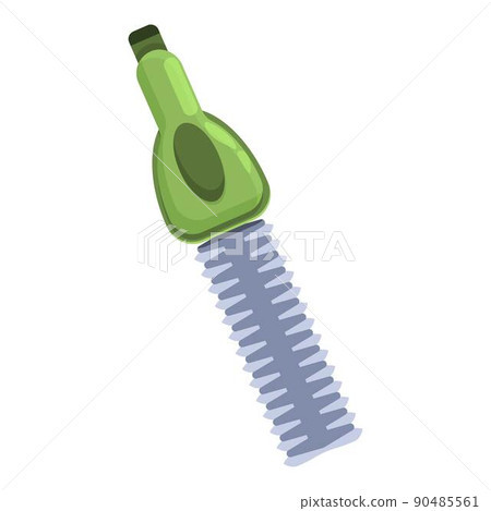 Bush trimmer icon cartoon vector. Grass mower. String cutter 90485561