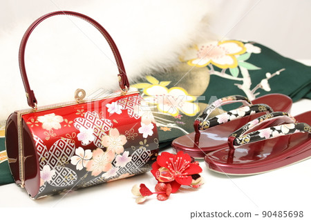 Adult-style furisode and accessories Adult-style furisode and accessories 90485698